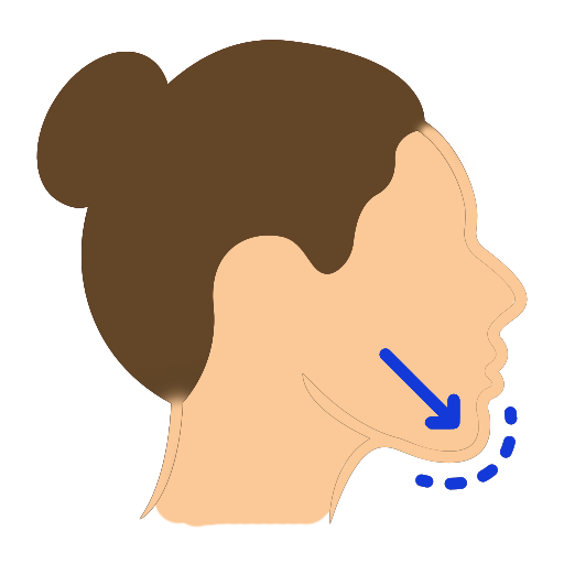 Icono mentón